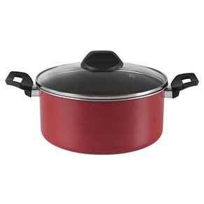 Caçarola Brinox Garlic Vermelha com Tampa 2,5 Litros Caçarola Brinox Garlic Vermelha com Tampa 2,5 Litros