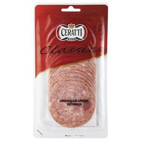Linguiça Calabresa Ceratti Defumada Fatiada 100g Linguiça Calabresa Ceratti Defumada Fatiada 100g