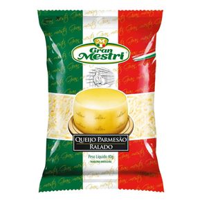 Queijo Ralado Gran Mestri 40g Queijo Ralado Gran Mestri 40g