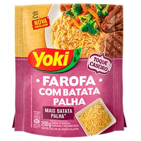 Farofa Yoki com Batata Palha 200g Farofa Yoki com Batata Palha 200g
