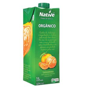 Suco Pronto Native Orgânico Tangerina 1 Litro Suco Pronto Native Orgânico Tangerina 1 Litro