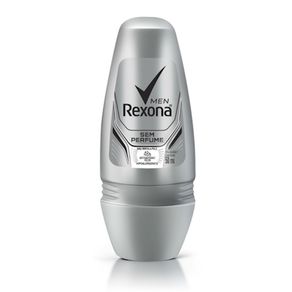 Desodorante Roll On Masculino Rexona Sem Perfume 50ml