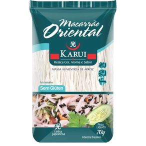 Macarrão Karui Oriental Sem Glúten 70g Macarrão Karui Oriental Sem Glúten 70g