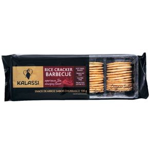 Snack de Arroz Kalassi Rice Crackers Barbecue 100g Snack de Arroz Kalassi Rice Crackers Barbecue 100g