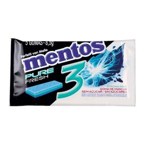 Chiclete Mentos Pure Fresh Strong Mint 8,5g Chiclete Mentos Pure Fresh Strong Mint 8,5g