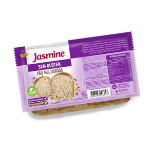 Pão de Sanduíche Fatiado Tipo Sanduíche com Cereais e Grãos sem Glúten Jasmine Pacote 350g Pão de Sanduíche Fatiado Tipo Sanduíche com Cereais e Grãos sem Glúten Jasmine Pacote 350g