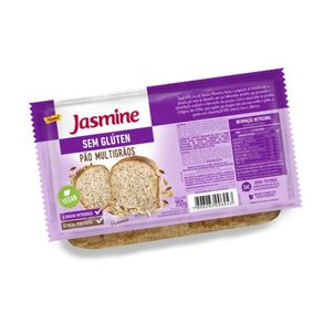 Pão de Sanduíche Fatiado Tipo Sanduíche com Cereais e Grãos sem Glúten Jasmine Pacote 350g