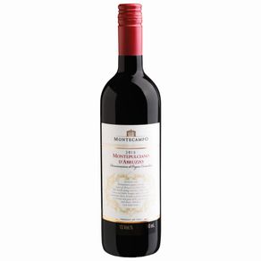 Vinho Italiano Montecampo Montepulciano D Abruzzo Tinto 750ml