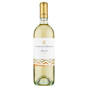 Vinho Italiano Feudo Del Príncipe Grillo Terre Siciliane Branco 750ml