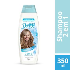 Shampoo Darling 2 em 1 com 350ml Shampoo Darling 2 em 1 com 350ml