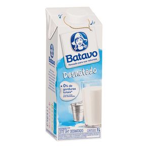 Leite Batavo Desnatado 1 Litro Leite Batavo Desnatado 1 Litro