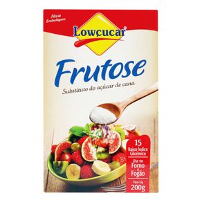 Adoçante em Pó Lowçucar Frutose Pote 200g