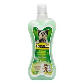 Shampoo para Cães e Gatos Petbrilho 2 em 1 500ml