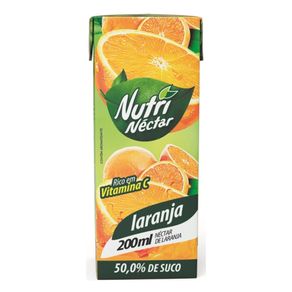 Suco Pronto Nutrinectar Laranja 200ml Suco Pronto Nutrinectar Laranja 200ml