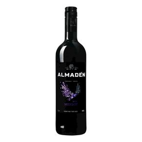 Vinho Brasileiro Tinto Seco Almadén Merlot Campanha Garrafa 750ml Vinho Brasileiro Tinto Seco Almadén Merlot Campanha Garrafa 750ml