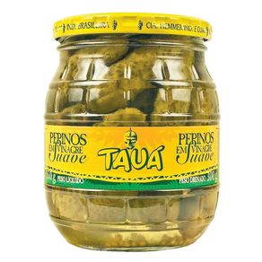 Pepino em Conserva Tauá Suave Vidro 300g Pepino em Conserva Tauá Suave Vidro 300g