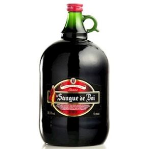 Vinho Nacional Sangue de Boi Tinto Suave 4 Litros