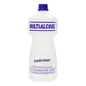 Álcool Líquido Multialcool Tradicional 46,2º  INPM 1 Litro