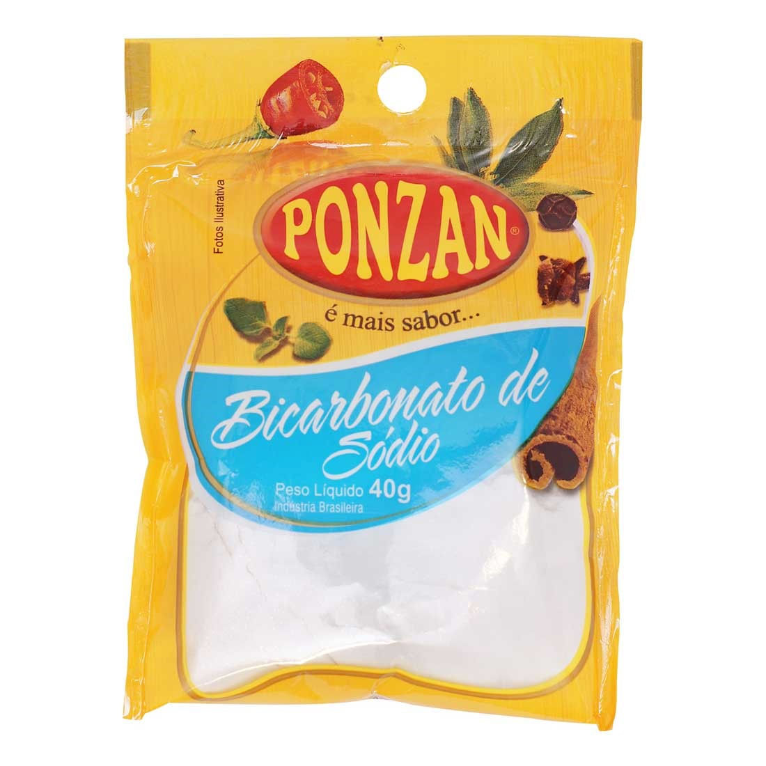 Bicarbonato de Sódio Ponzan 40g