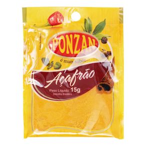 Açafrão Ponzan em Pó 15g Açafrão Ponzan em Pó 15g