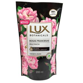 Sabonete Líquido Lux Botanicals Rosas Francesas Refil 200ml