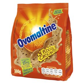 Achocolatado em Pó Ovomaltine Flocos Crocantes 300g Achocolatado em Pó Ovomaltine Flocos Crocantes 300g