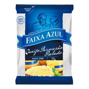 Queijo Ralado Faixa Azul 50g Queijo Ralado Faixa Azul 50g