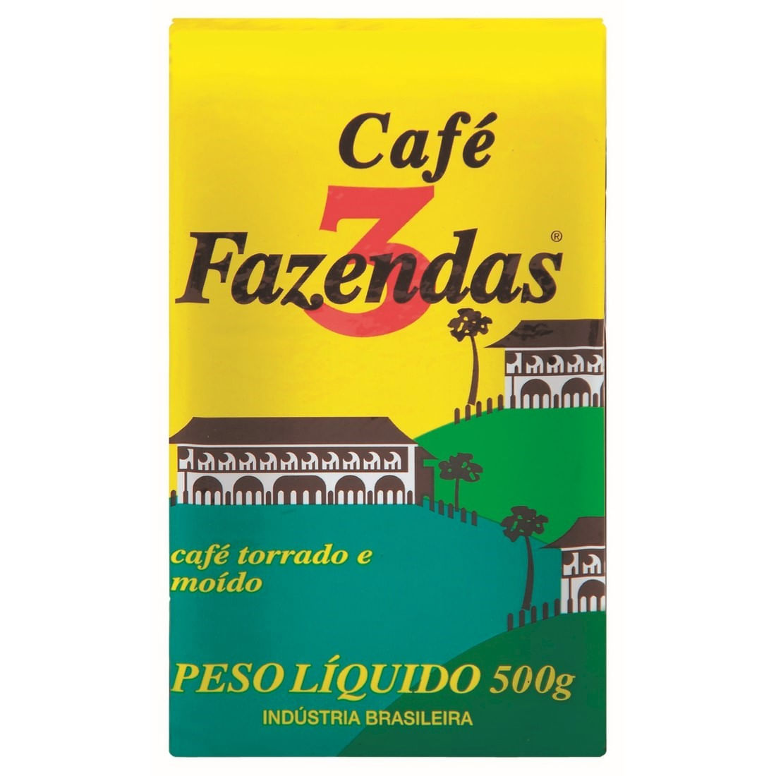 Café 3 Fazendas Vácuo 500g