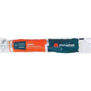 Copo Descartável Minaplast Água 80ml Com 100 Unidades Copo Descartável Minaplast Água 80ml Com 100 Unidades