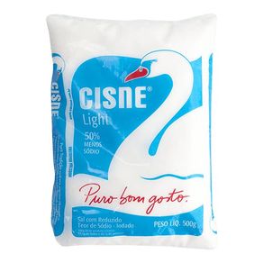 Sal Iodado Cisne Light 500g