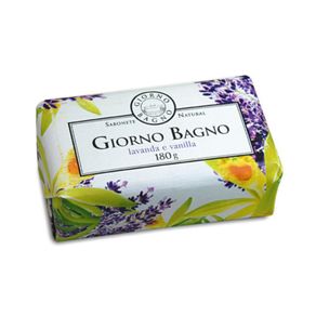 Sabonete em Barra Giorno Bagno Lavanda e Vanilla 180g Sabonete em Barra Giorno Bagno Lavanda e Vanilla 180g