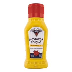 Mostarda Amarela Hemmer Pet 200g Mostarda Amarela Hemmer Pet 200g