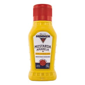 Mostarda Amarela Hemmer Pet 200g