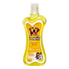 Shampoo Cães e Gatos Petbrilho Neutro 500ml