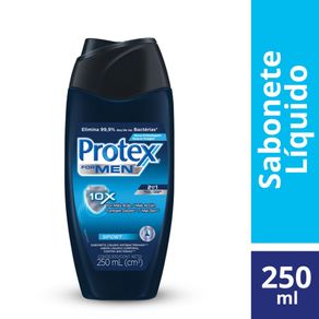 Sabonete Líquido Antibacteriano Protex Men Sports 250ml