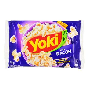 Pipoca para Micro Ondas Yoki Bacon 100g