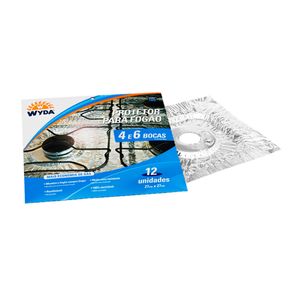 Protetor para Fogão Wyda 4 e 6 Bocas Com 12 Unidades Protetor para Fogão Wyda 4 e 6 Bocas Com 12 Unidades
