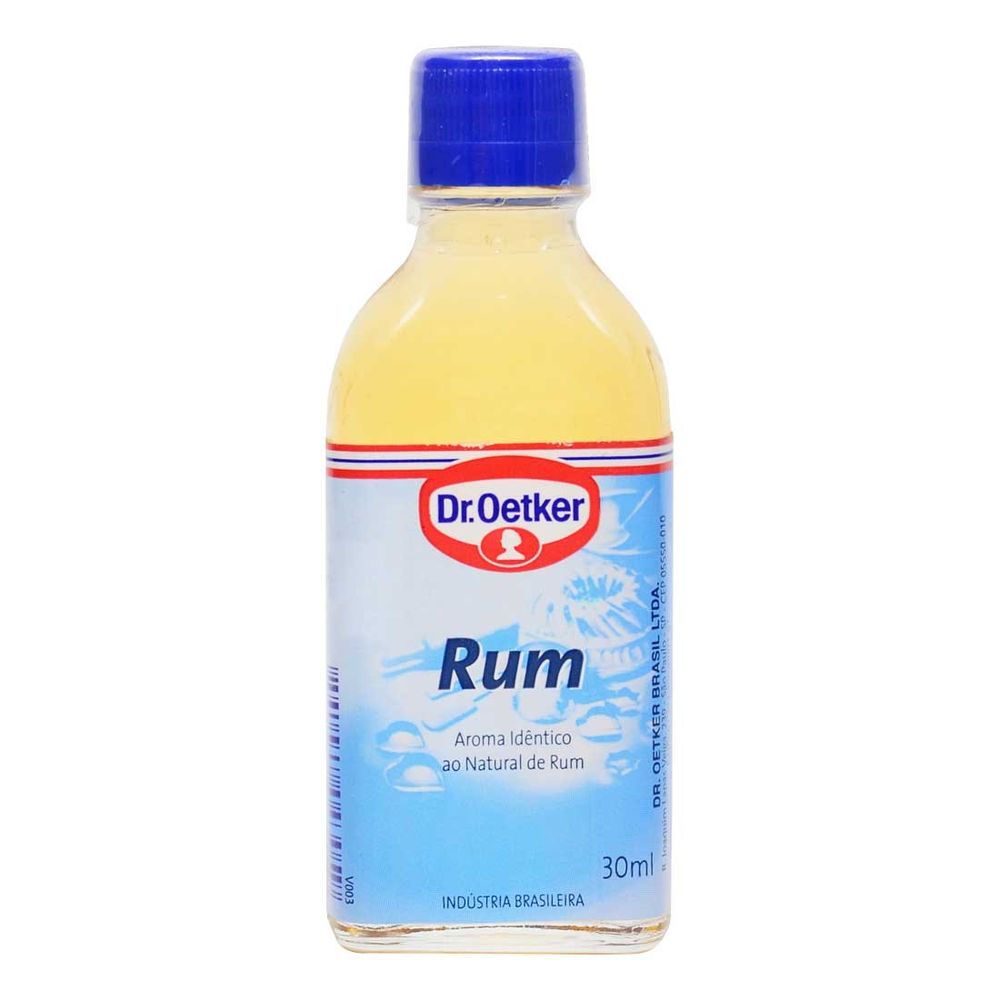 Essência Rum Dr. Oetker 30ml comper