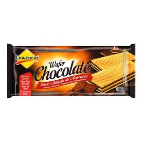 Biscoito Wafer Lowçucar Zero Açúcar Chocolate 115g Biscoito Wafer Lowçucar Zero Açúcar Chocolate 115g