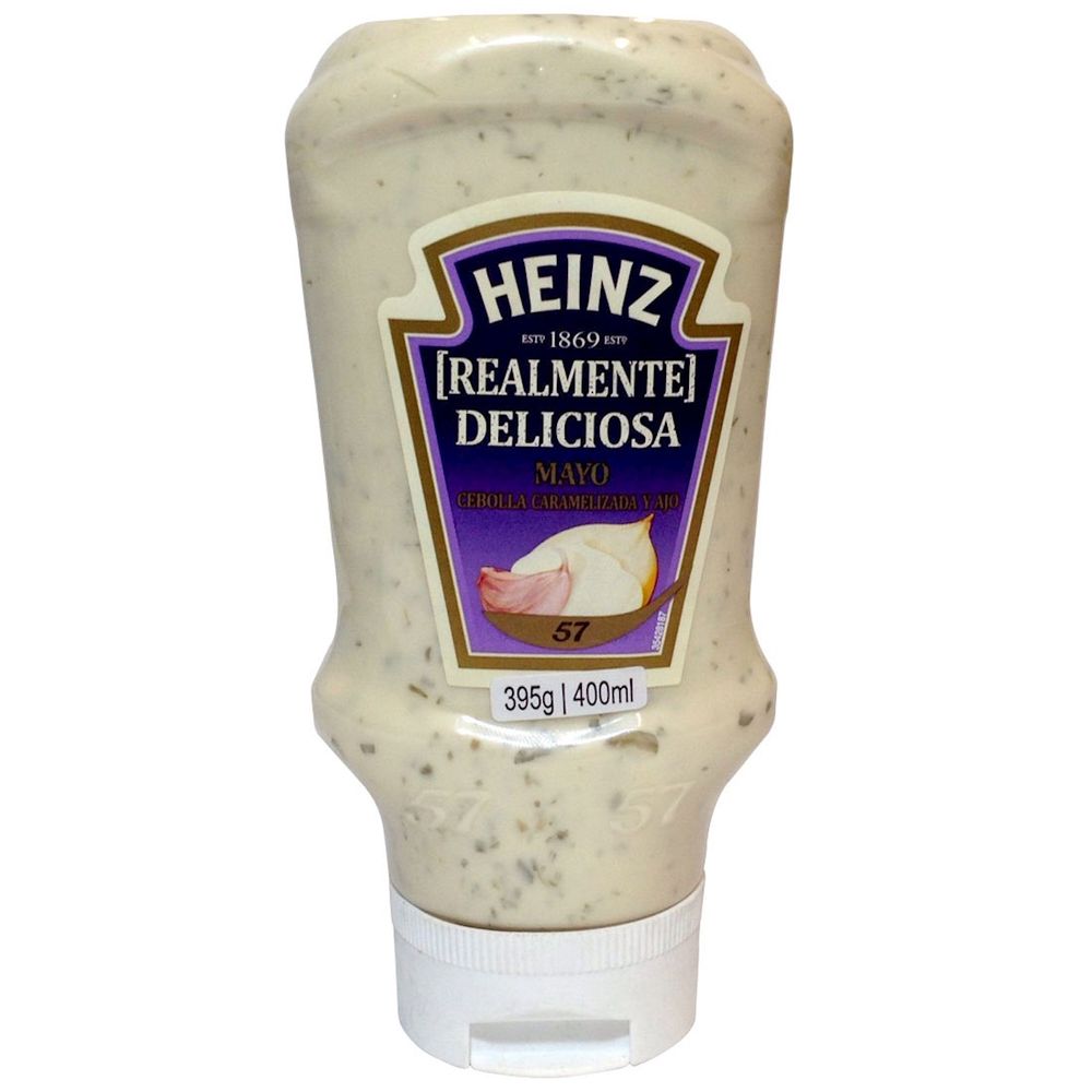 Maionese Heinz 400g Caramelizada Cebola/Alho comper