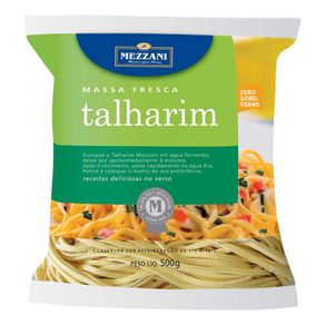 Massa Fresca Mezzani Talharim 500g Massa Fresca Mezzani Talharim 500g
