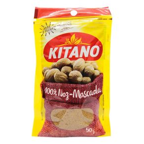 100% Noz-Moscada Kitano Pacote 50g 100% Noz-Moscada Kitano Pacote 50g