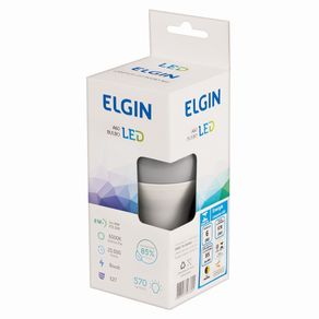 Lâmpada Elgin Led Bulbo 6W A55 E27 540LM 6500K Lâmpada Elgin Led Bulbo 6W A55 E27 540LM 6500K