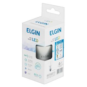 Lâmpada Elgin Led Bulbo 9W A60 E27 6500K