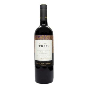 Vinho Chileno Concha Y Toro Trio Merlot, Carménère e Cabernet Sauvignon 750ml Vinho Chileno Concha Y Toro Trio Merlot, Carménère e Cabernet Sauvignon 750ml
