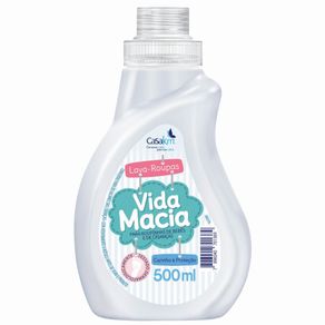 Lava-Roupas Líquido Vida Macia Carinho & Proteção 500ml Lava-Roupas Líquido Vida Macia Carinho & Proteção 500ml