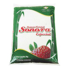 Açúcar Cristal Sonora 2kg Açúcar Cristal Sonora 2kg