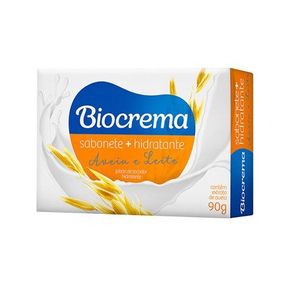 Sabonete em Barra Biocrema Aveia e Leite 90g Sabonete em Barra Biocrema Aveia e Leite 90g