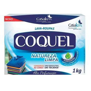 Lava-Roupas Pó Coquel Natureza Limpa 800g Lava-Roupas Pó Coquel Natureza Limpa 800g