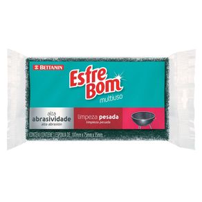 Esponja Bettanin Esfrebom Limpeza Pesada Esponja Bettanin Esfrebom Limpeza Pesada